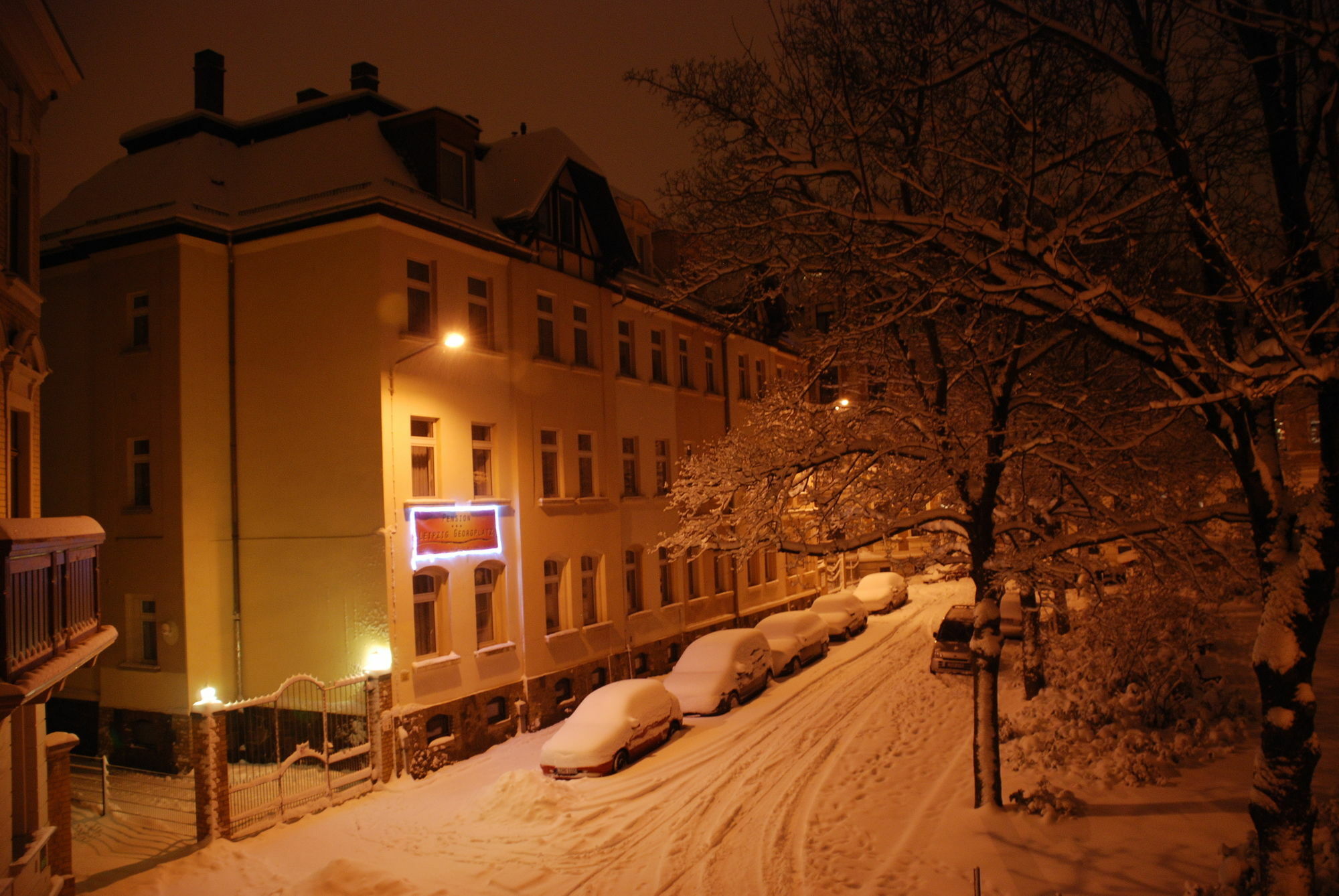 Pension Leipzig Georgplatz Exterior foto